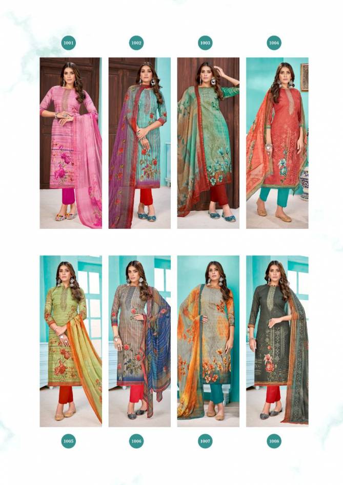 Roli Moli Silky 10 Exclusive Fancy Casual Wear Printed Designer Dress Material Collection